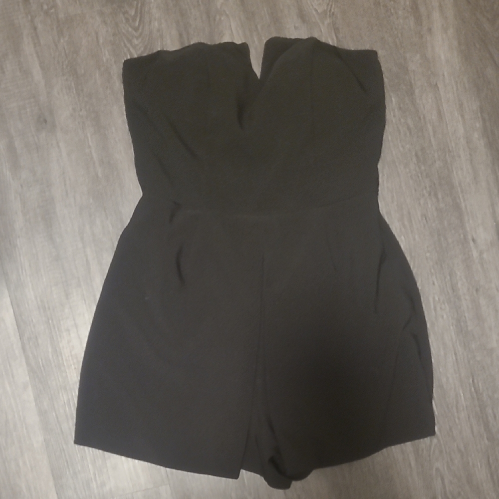 Monteau Elegant Black Romper